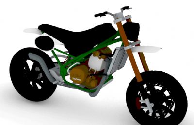越野摩托车rhino模型1