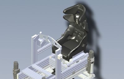 电玩赛车游戏座椅
