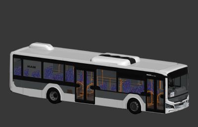 曼恩City12E电动客车,公交车