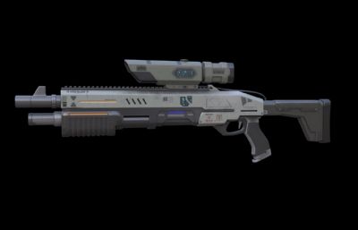 未来步枪 科幻狙击枪 概念枪