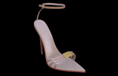 高跟鞋 女士鞋子 亮片高跟鞋