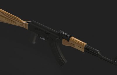 AKM Assault Rifle苏联卡拉什尼科夫集团研制的一款自动步枪
