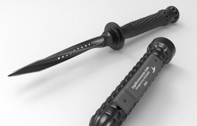 三棱軍刺戰(zhàn)術(shù)刀具,游戲道具