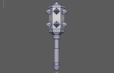 狼牙棒 尖刺锏 棒槌