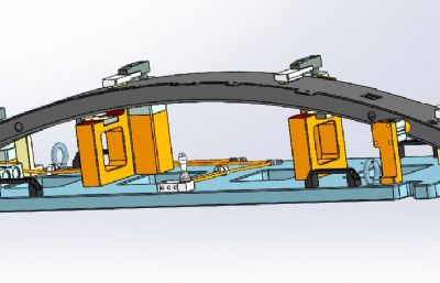 迪安DC1E橫梁一序夾具