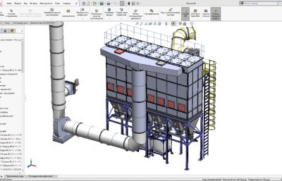 氣體和粉塵袋式除塵器