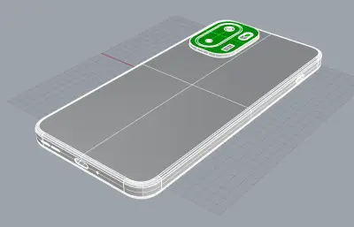 一加 Ace6手機(jī)3D模型
