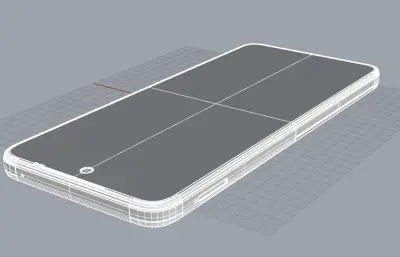 聯(lián)想Moto G67 Power手機(jī)3D模型