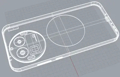 Realme GT8 Pro手機3D模型