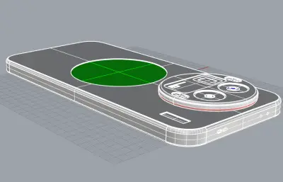 Realme GT8 Pro手機3D模型