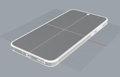 一加 Ace6手機(jī)3D模型