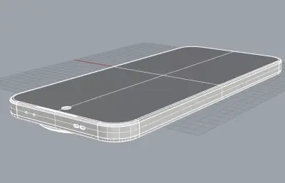 Realme GT8 Pro手機3D模型