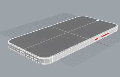 Realme GT8 Pro手機3D模型