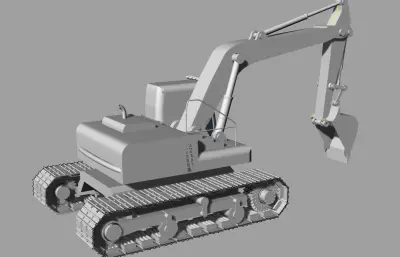 挖掘機(jī)rhino模型