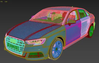奧迪Audi A3 S-line 帶內飾