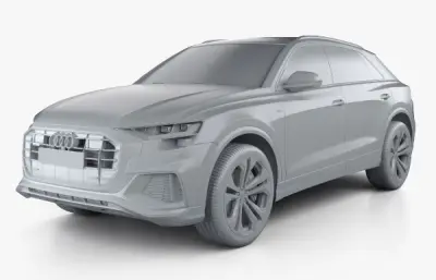 奧迪 Q8 S-line 帶內(nèi)飾