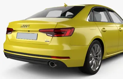 奧迪 A4 B9 S-line汽車,帶內(nèi)飾