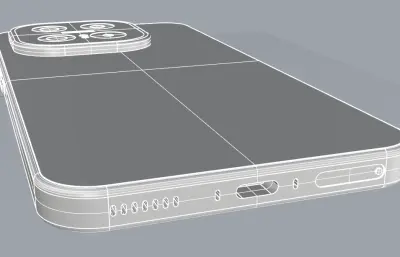 iQOO 15手機3D模型