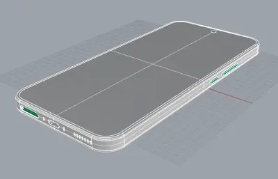 iQOO 15手機3D模型