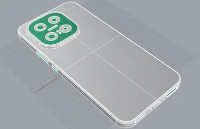 iQOO 15手機3D模型