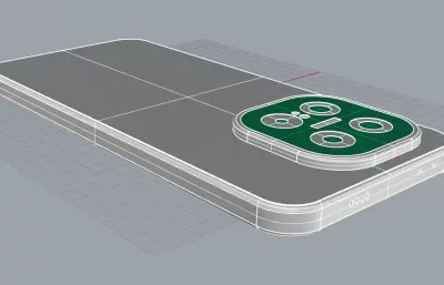 iQOO 15手機3D模型