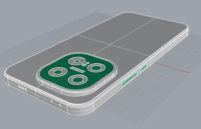 iQOO 15手機3D模型