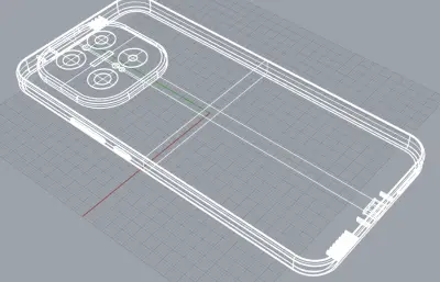 iQOO 15手機3D模型