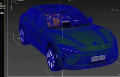 XIAOMI小米YU7汽車,帶內(nèi)飾