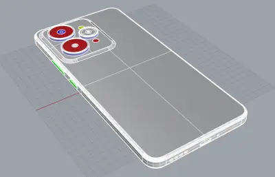 Realme 15手機3D模型