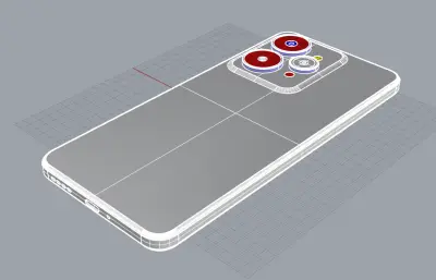 Realme 15手機3D模型