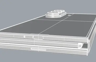 Samsung三星 Galaxy Z Trifold三折疊屏手機rhino模型