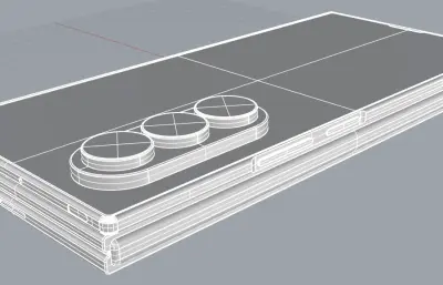 Samsung三星 Galaxy Z Trifold三折疊屏手機rhino模型