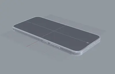 OPPO Reno15國(guó)際版手機(jī)3D模型