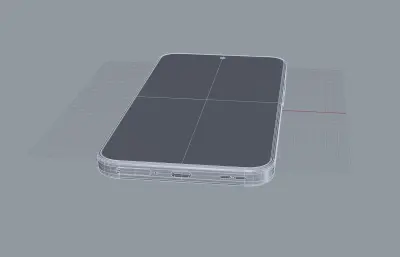 OPPO Reno15國(guó)際版手機(jī)3D模型