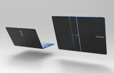 華為HUAWEI MateBook Fold 非凡大師電腦模型 C4D fbx ksp