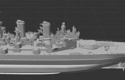 架空美國海軍華盛頓號戰(zhàn)列艦（1970）