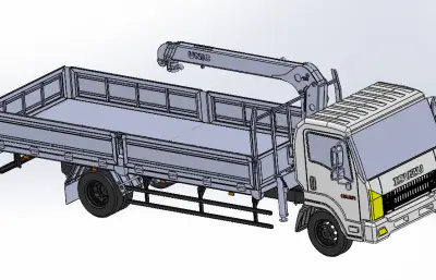 帶吊的貨車(chē)