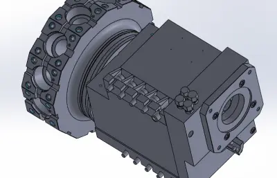 加工中心動力刀塔