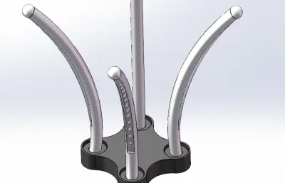 創(chuàng)新臺燈模型