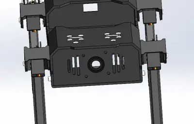 4條腿小小機(jī)械狗結(jié)構(gòu)