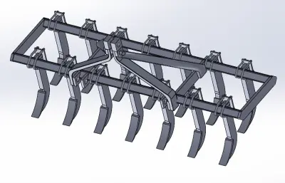 耕耘機(jī)釘耙裝置