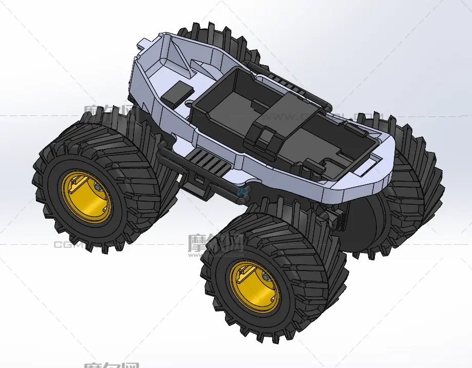 迷你四輪驅動遙車