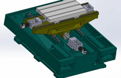 CNC數(shù)控加工臺導向結(jié)構(gòu)