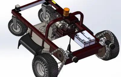 遙控電動割草機