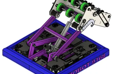FRC 9168 AGROBOT比賽機(jī)器小車(chē)