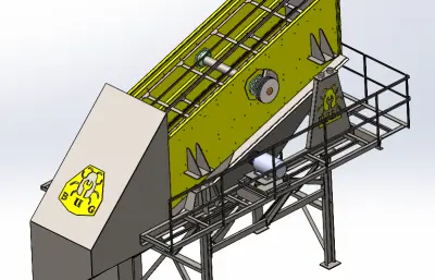 1200X4000X3振動(dòng)篩