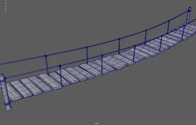 吊橋 木橋 懸索橋