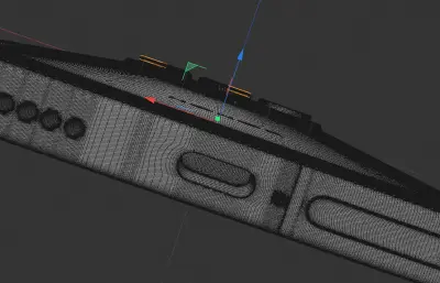 C4D榮耀500 Pro手機(jī)模型
