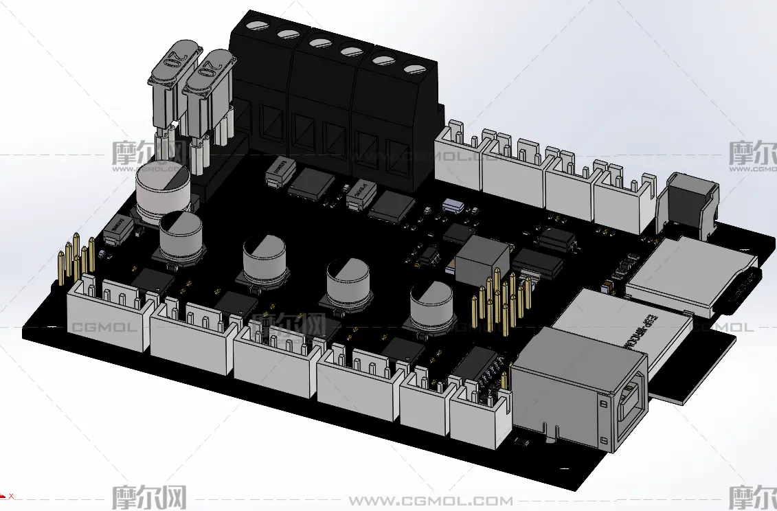 FYSETC E4 3D打印機控制器