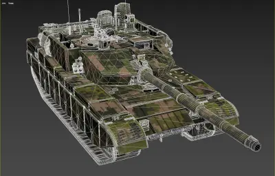 ZTZ99A主戰(zhàn)坦克,已塌陷